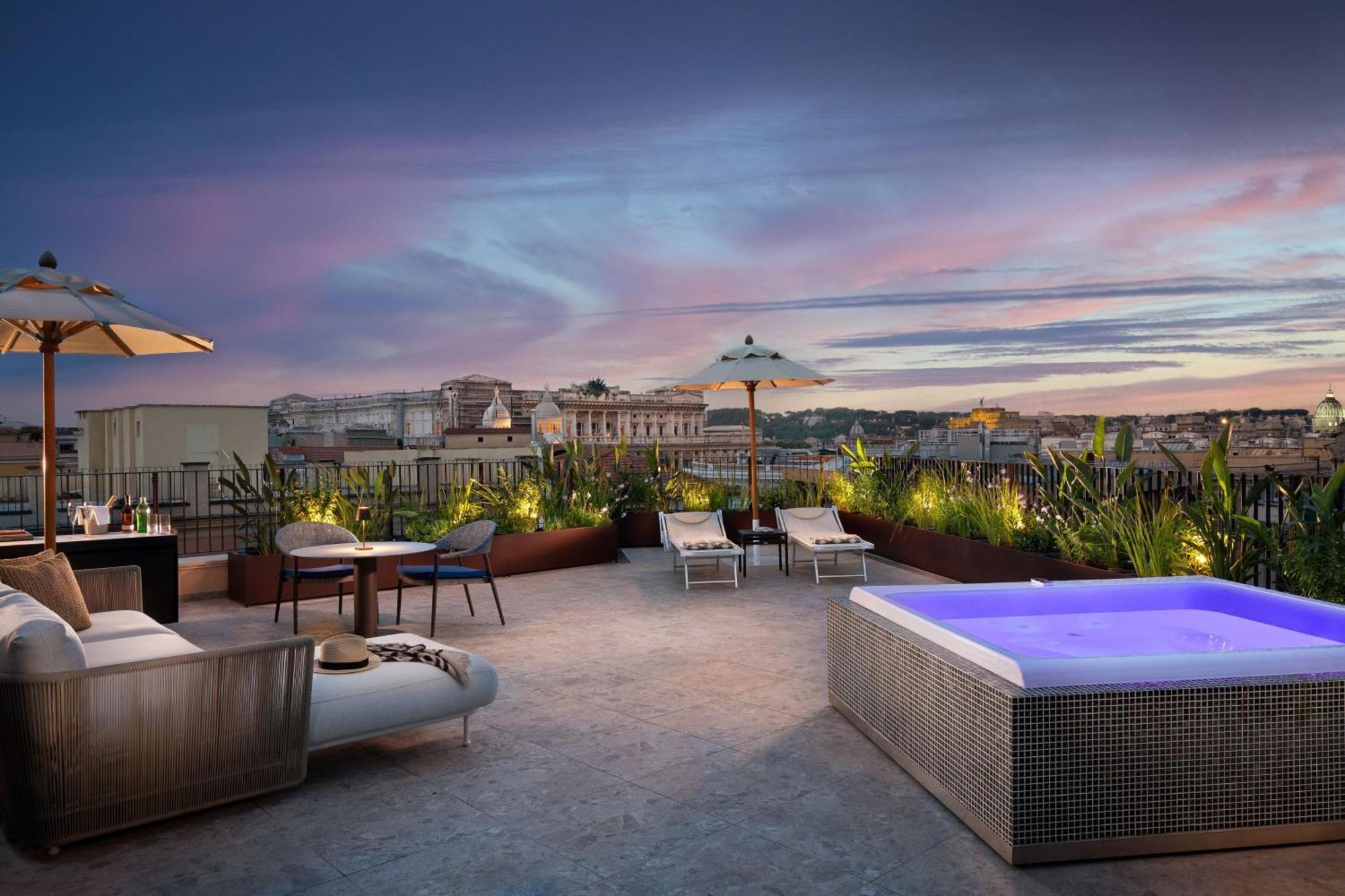 Le Meridien Visconti Roma Esterno foto